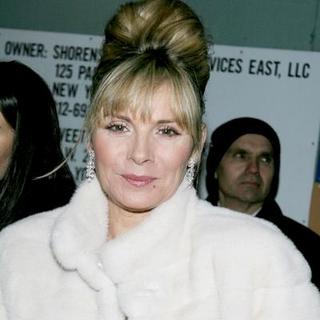 Kim Cattrall; in AmfAR New York City Gala Honoring John Demsey, Whoopi Goldberg and Bill Roedy - Arrivals