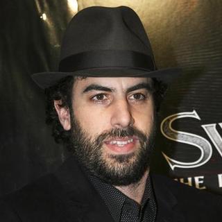Sacha Baron Cohen; in "Sweeney Todd: The Demon Barber of Fleet Street" New York Premiere - Inside Arrivals