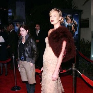 Charlize Theron; in World Premiere of Aeon Flux