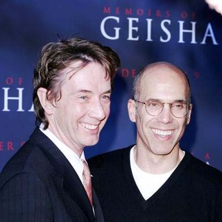 Martin Short, Jeffrey Katzenberg in Premiere of Memoirs of a Geisha