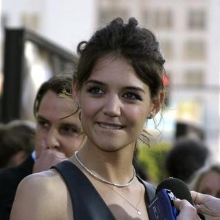 Katie Holmes; in Batman Begins Los Angeles Premiere