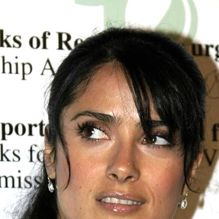 Salma Hayek; in Hollywood Stars Join Global Green For Clean Energy Solutions, Music At Rock The Earth