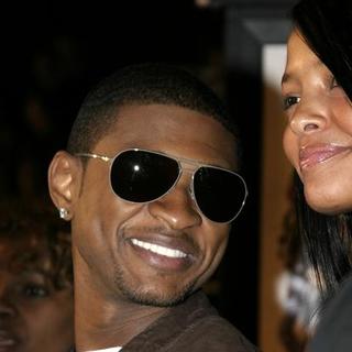 Usher; in Be Cool Movie Premiere