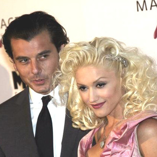 Gwen Stefani;Gavin Rosedale; in The Aviator Los Angeles Premiere - Arrivals