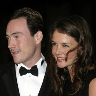 Katie Holmes;Chris Klein; in Ocean's Twelve Los Angeles Premiere - Arrivals