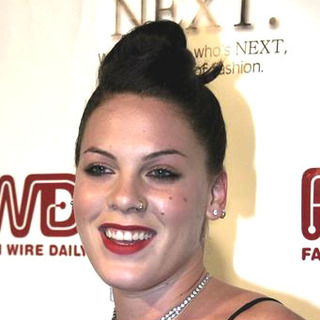 Pink; in 2nd Semi Annual Fashion Wire Daily's event NEXT