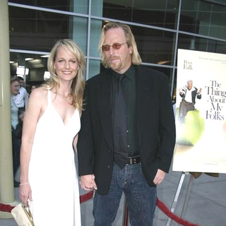 Helen Hunt;Matthew Carnahan; in The Thing About My Folks Los Angeles Premiere - Arrivals