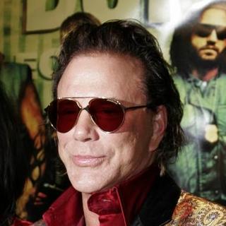 Mickey Rourke; in Domino Los Angeles Premiere - Arrivals