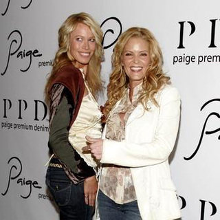 Jeri Ryan;Paige Adams-Geller; in Paige Premium Denim Party - Arrivals