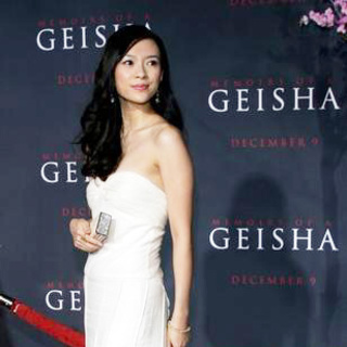 Zhang Ziyi; in Premiere of Memoirs of a Geisha