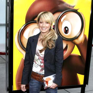 Ashley Tisdale; in Curious George World Premiere