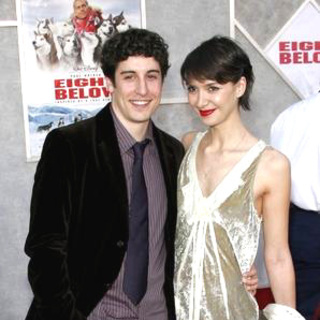 Jason Biggs;Lindsay Zir; in Eight Below World Premiere