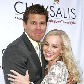 David Boreanaz;Jaime Bergman; in Chrysalis' 5th Annual Butterfly Ball