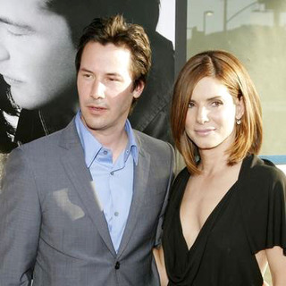 Keanu Reeves;Sandra Bullock; in The Lake House Los Angeles Premiere
