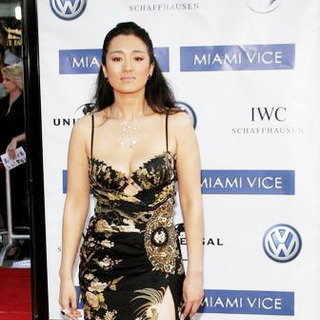 Gong Li; in Miami Vice World Premiere
