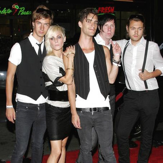 Cobra Starship; in Snakes on a Plane Los Angeles Premiere