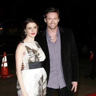 Rachel Weisz, Hugh Jackman in The Fountain Los Angeles Premiere