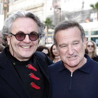 George Miller, Robin Williams in Happy Feet World Premiere