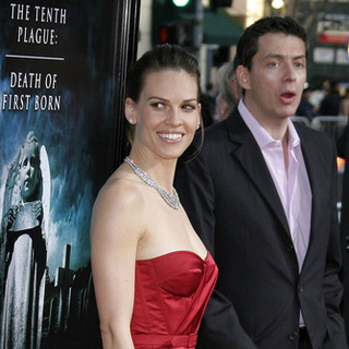 Hilary Swank; in The Reaping Los Angeles Premiere