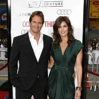 Cindy Crawford;Rande Gerber; in Ocean's 13 Los Angeles Premiere