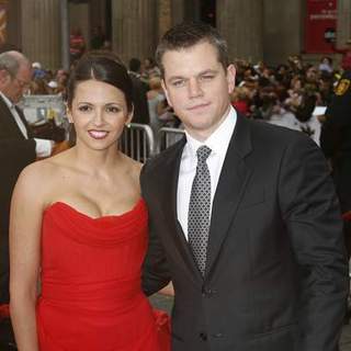 Matt Damon; in Ocean's 13 Los Angeles Premiere