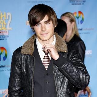 Zac Efron; in "High School Musical 2" DVD Premiere - Arrivals