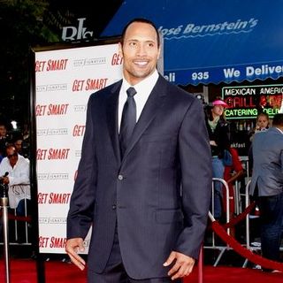 The Rock; in "Get Smart" World Premiere - Arrivals