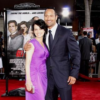 The Rock;Carla Gugino; in "Get Smart" World Premiere - Arrivals