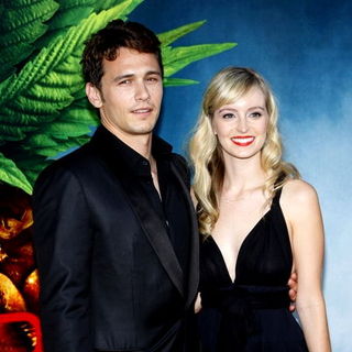 James Franco;Ahna O'Reilly; in "Pineapple Express" Los Angeles Premiere - Arrivals