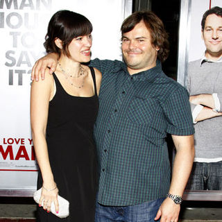 Jack Black;Tanya Haden; in "I Love You, Man" Los Angeles Premiere - Arrivals