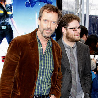 Hugh Laurie;Seth Rogen; in "Monsters vs. Aliens" Los Angeles Premiere - Arrivals