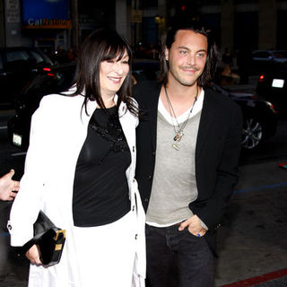 Anjelica Huston, Jack Huston in "X-Men Origins: Wolverine" Los Angeles Premiere - Arrivals