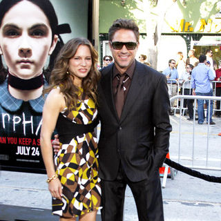 Robert Downey Jr.;Susan Levin; in "Orphan" Los Angeles Premiere - Arrivals