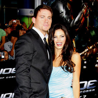 Channing Tatum, Jenna Dewan in "G.I. Joe: Rise of Cobra" Los Angeles Premiere - Arrivals