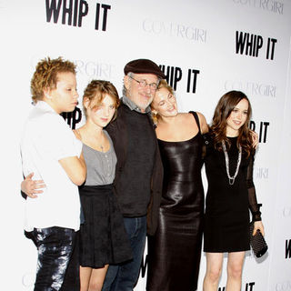 Drew Barrymore;Steven Spielberg;Ellen Page; in "Whip It!" Los Angeles Premiere - Arrivals