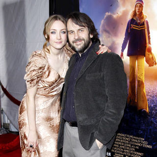 Saoirse Ronan, Peter Jackson in "The Lovely Bones" Los Angeles Premiere - Arrivals