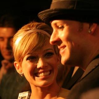Hilary Duff;Joel Madden; in Hilary Duff's 18th Birthday Party