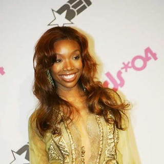 Brandy; in 2004 BET Awards Red Carpet