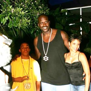 Shaquille O'Neal; in MTV VMA 2004 Usher Post Party