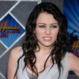 Miley Cyrus in "Hannah Montana/Miley Cyrus: Best of Both Worlds Concert Tour" 3-D Concert Film Hollywood Premiere