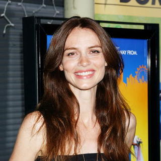 Saffron Burrows; in "Run Fatboy Run" Los Angeles Premiere - Arrivals