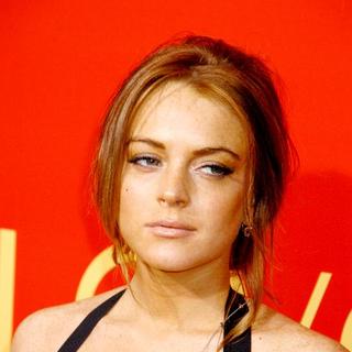Lindsay Lohan in Cocktail Party and Intimate Dinner in Celebration of the Cartier Charity Love Bracelet