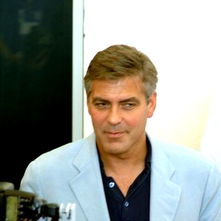 George Clooney; in 2005 Venice Film Festival - Good Night, and Good Luck - Photocall