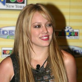 Hilary Duff in Hilary Duff and Tony Hawk Introduce Video Now