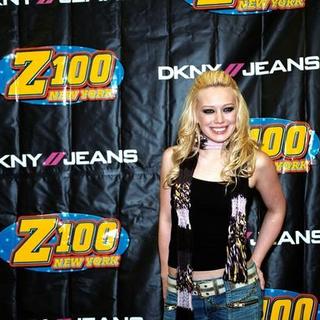 Hilary Duff in Z100's Jingle Ball 2003