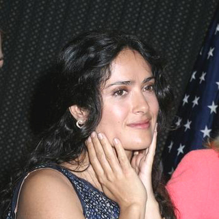 Salma Hayek; in Press Conference for the Opening of the Family Justice Center for Domestic Violence Victims