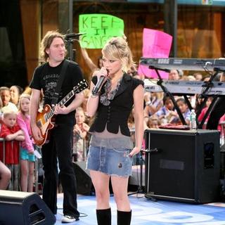 Hilary Duff; in Hilary Duff Performs on the 2005 Today Show Summer Concert Series