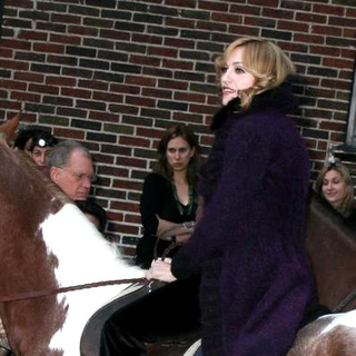 Madonna; in Madonna Visits The Late Show with David Letterman - October 20, 2005