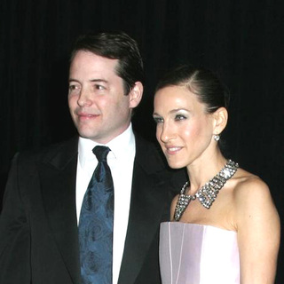 Sarah Jessica Parker, Matthew Broderick in Neil Simon's The Odd Couple Broadway Opening Night