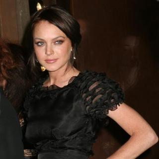 Lindsay Lohan; in Fendi New York City Flagship Store Opening - Arrivals